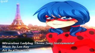 Miraculous Ladybug Theme Song Instrumental [upl. by Ramberg]