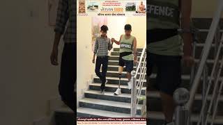 Julfikar lost right leg in a accident Jeevan Asha Hospital provided free of cost modular prosthesis [upl. by Legyn189]