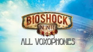 Bioshock Infinite All Voxophones  Audio Logs  Marathon Edition SPOILERS [upl. by Nigle]