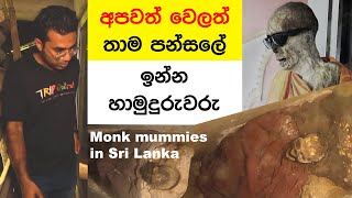 Monk mummy collection in Sri Lanka  TRIP PISSO [upl. by Ennis197]