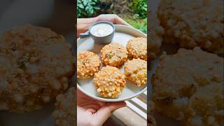 Sabudana Vada food breakfast shorts short shortvideo shortsvideo marathi lunch cooking fun [upl. by Zullo]