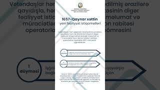 Dövlət Komitəsində geri qayıdan əhaliyə dəstək məqsədilə xüsusi qaynar xətt yaradılıb qaynarxətt [upl. by Scuram]