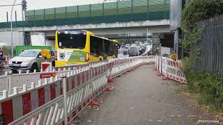 Dresdner Bahn Baustelle Wolziger Zeile amp Attilastraße Sep 2024 [upl. by Mosley]