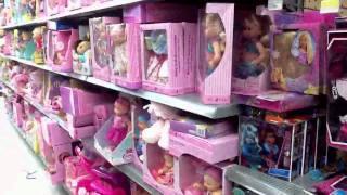 WalMart Girls Toy Section [upl. by Attaynek460]