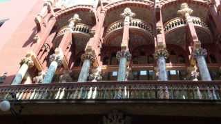 El MODERNISME Palau de la Música Catalana Barcelona [upl. by Nnaul]