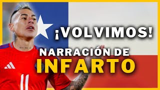 RELATOR CHILENO EXTASIADO POR LA VICTORIA ANTE VENEZUELA  Perdonan a GARECA [upl. by Ilana]