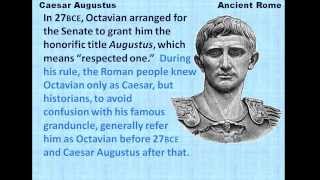 Caesar Augustus  reading lesson for kids [upl. by Assirhc]