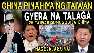 KAKAPASOK LANG Buong Mundo Umalarma Pinas Taiwan at China Nagkakagulo SA WPS REACTION AND COMMENT [upl. by Ellehcin]