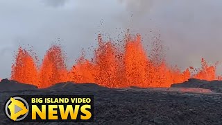 Mauna Loa Eruption A Closer Look Nov 29 2022 [upl. by Zippora]