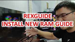 RexGuide How to install new RAM [upl. by Bidget]