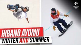 Ayumu Hirano  Summer AND Winter Olympian 😎 [upl. by Iago]