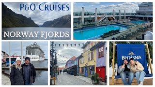 PampO Cruise BRITANNIA  Norway Fjords VLOG [upl. by Drain]