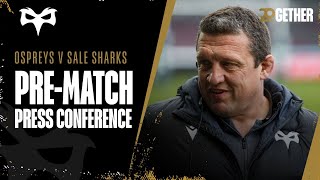 Prematch Press Conference Toby Booth Vs Sale Sharks [upl. by Strickland63]