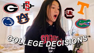 COLLEGE DECISIONS REACTIONS 2024 [upl. by Ylagam]