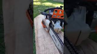 STIHL V5 Chainsaw Engine Dominates Power Unleashed [upl. by Nathanson]