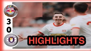 Red Bull Salzburg vs SK austria klagenfurt 30  Highlights Goals Austrian Bundesliga 20222023 [upl. by Nieberg]