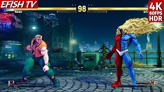 Nash vs Gill Hardest AI  Street Fighter V [upl. by Allerbag]