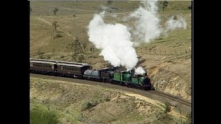 Steam locomotives 3801 3830 1210 2705 amp 3112  quotSouthern Steam Spectacularquot  September 2003 [upl. by Lena]