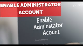 Enable Administrator Account in Window 10  Access the Hidden Administrator Account in Windows 10 [upl. by Ochs]