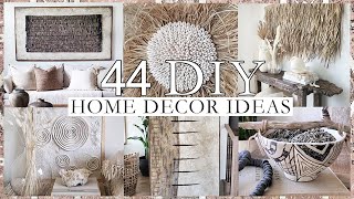 44 DIY HOME DECOR IDEAS [upl. by Billye]