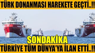 sondakika TÜRK DONANMASI HAREKKETE GEÇTİ TÜRKİYE DÜNYAYA İLAN ETTİ [upl. by Yetta388]