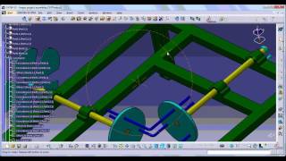 Gearless power transmission simulation in catia V5 [upl. by Lewis995]