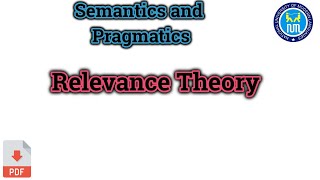 Relevance Theory  Relevance Theory in Pragmatics [upl. by Omero]