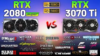 RTX 2080 SUPER vs RTX 3070 Ti in 2023 Test in 20 Games 1080p amp 1440p [upl. by Lacie784]