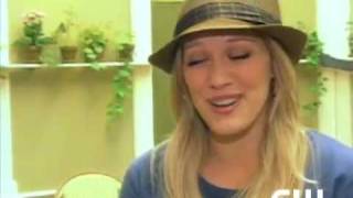 Gossip Girl Interview Hilary Duff [upl. by Yerac]