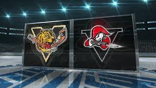 893 Victoriaville Tigres 1 Drummondville Voltigeurs 5  27 04 24 [upl. by Annoyi]