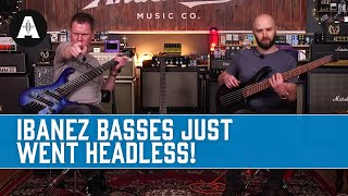 NEW Ibanez EHB Basses  Striking Headless Designs With Advanced Playability [upl. by Abas]