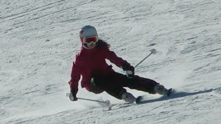 Carving skiing with flow  edit ski turns [upl. by Nerty]