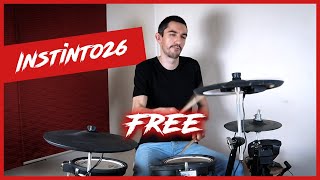 INSTINTO26  Free Gui Drum Cover [upl. by Vaish]