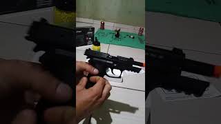 pistola airsoft 6mm Spring sig sauer sp2022 6mm cybergun a mais forte [upl. by Ney346]