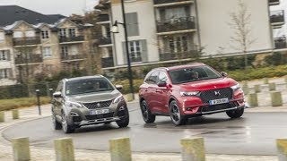 2018 DS7 Crossback vs 2018 Peugeot 3008 GT [upl. by Burk]