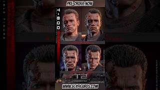 New Hottoys Terminator 2 Judgment Day  16th T800 Battle Damaged Version 20 Figure T800 [upl. by Naggem]