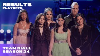 Top 12 Revealed Team Niall The Voice Season 24 Playoffs [upl. by Eilrahc]