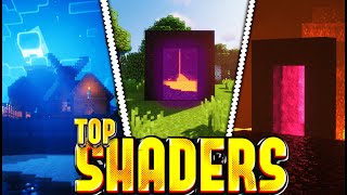 ☢️Los TOP 10 ☢️Shaders para Minecraft bedrock 121☢️PE [upl. by Dey]