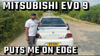 MITSHUBISHI EVO 9 HAS ME ON THE EDGE OF MY SEAT 500BHP FAST CAR CHECKS [upl. by Koslo290]