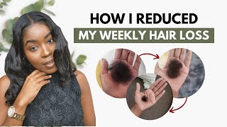 How to reduce excessive Shedding and Breakage  RELAXED HAIR  Denaj [upl. by Arukas]