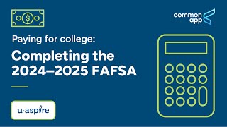 Completing the 2024–2025 FAFSA [upl. by Si]