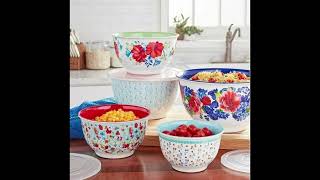 MIXING BOWL SET WITH BEAUTIFUL COLOUR [upl. by Carissa67]