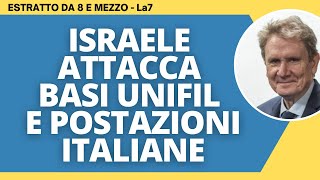 Israele attacca basi Unifil e postazioni italiane in Libano  il commento di Lucio Caracciolo [upl. by Shaine]