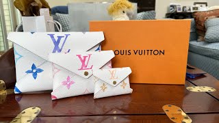 Louis Vuitton Kirigami Pochette Reveal [upl. by Kenon]