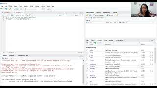 R programlama Kütüphaneye Paket Yükleme rprogramming rprogramlama install [upl. by Ecargyram]