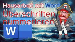 Word Kapitel automatisch nummerieren Office 365 WordKurs Folge 4 [upl. by Anhoj86]