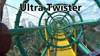 Ultra Twister Roller Coaster  Nagashima Spa Land Japan  Onride POV [upl. by Sharyl652]