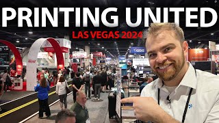 Printing United Expo Las Vegas 2024 Walkthrough Pt 1 [upl. by Cirted]