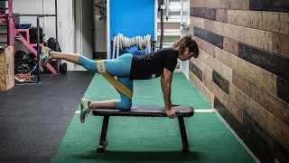 The best 21 glute exercises using only resistance bands [upl. by Oimetra349]