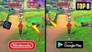 Top 8 Pokemon Nintendo Switch Games For Android 2023  High GraphicsBest Pokemon Games For Yuzu [upl. by Aym]